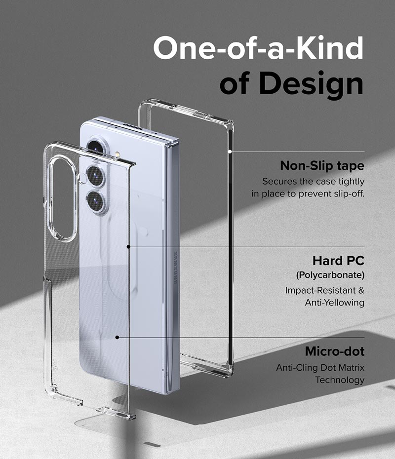 Ốp lưng Samsung Galaxy Z Fold 5 RINGKE Slim