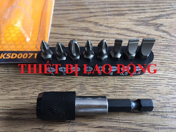 Bộ 9 đầu tua vít Ingco - AKSD0071
