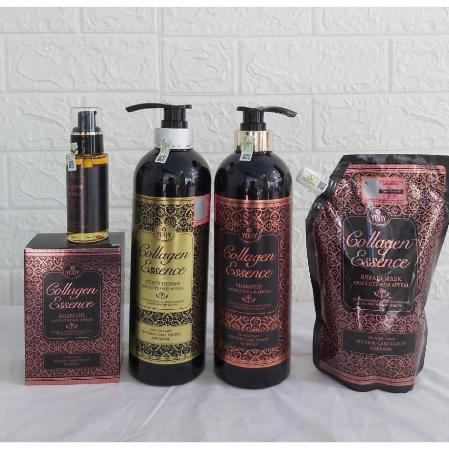 Chính Hãng Cặp Gội Xả Collagen Essence 800ml*2