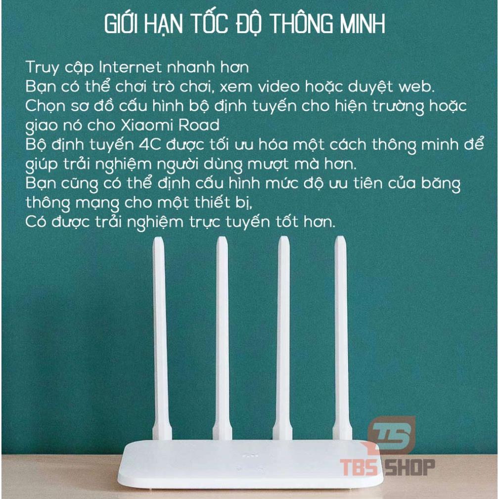 Bộ phát wifi Xiaomi 4c phiên bản Quốc Tế