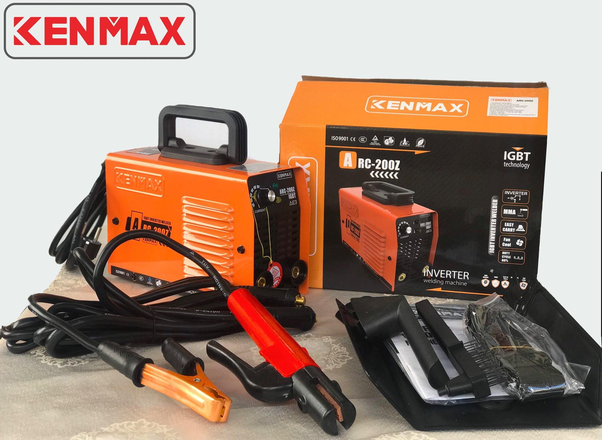 Máy hàn mini KENMAX ARC-200Z-Chuyên que 2.5 Máy bảo hành 12 tháng