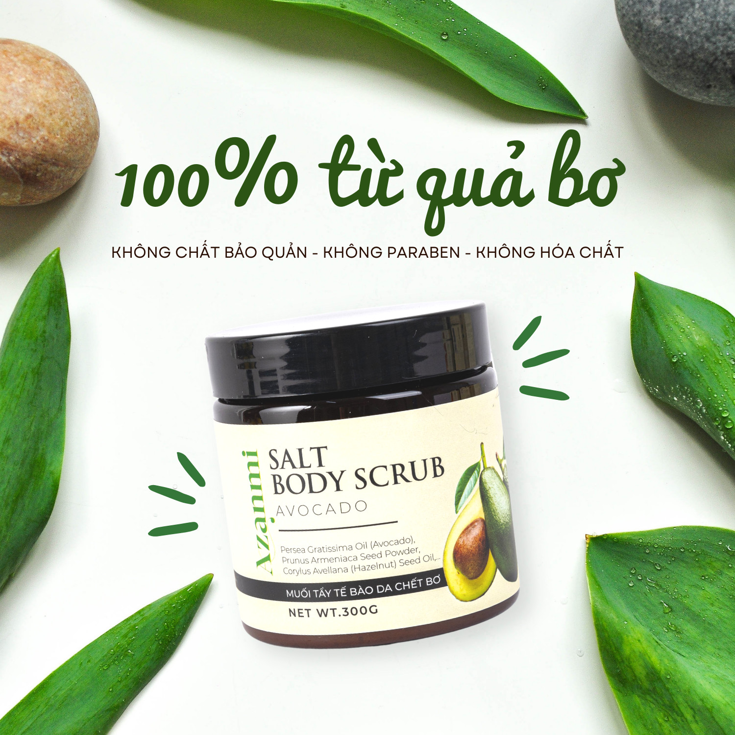 Tẩy tế bào chết cơ thể và mặt cà phê cho làn da mềm mại và rạng rỡ MƠ ĐÀO Chính Hãng