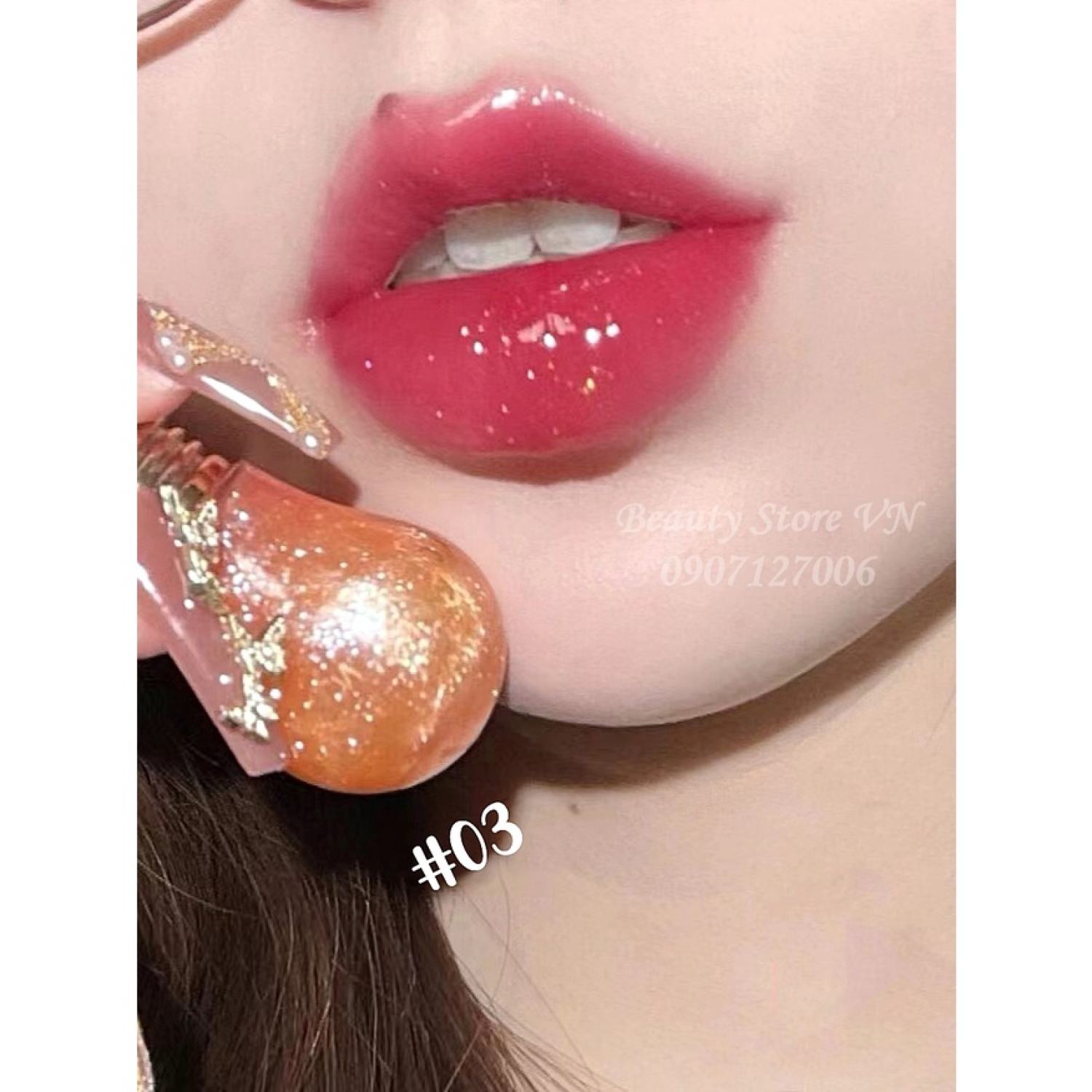 [FREESHIP💋] Son Bóng Có Nhũ Siêu Lấp Lánh Căng Mọng Môi
