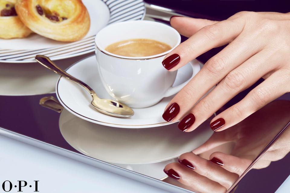 Sơn Móng Tay O.P.I (OPI) màu Đỏ đô Nail Đẹp Siêu Hot
