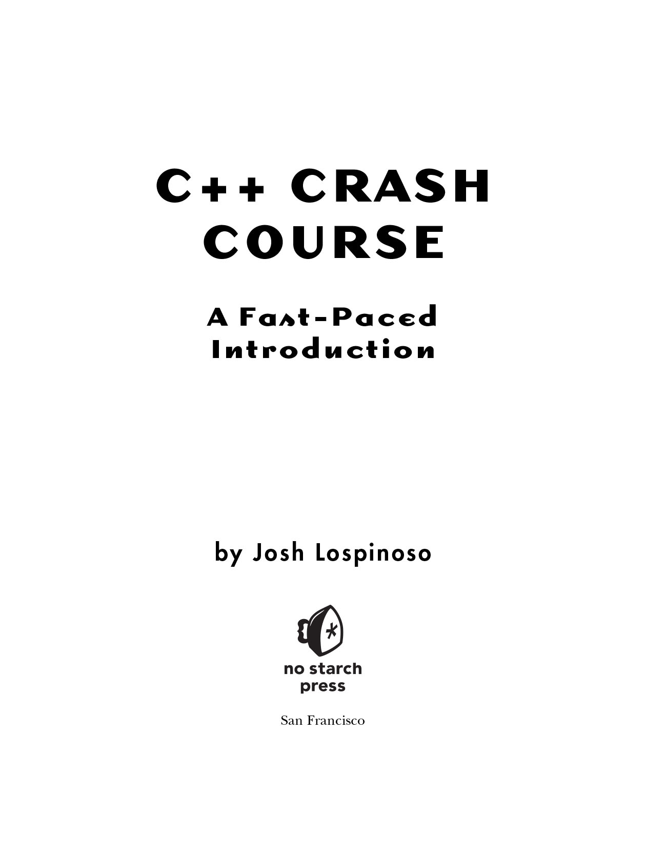 C++ Crash Course
