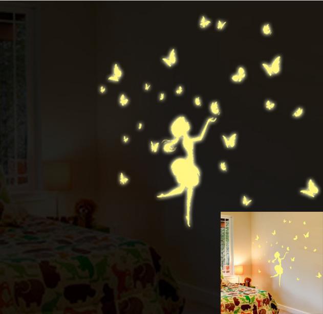 Decal trang trí Cố Gái - Dạ Quang