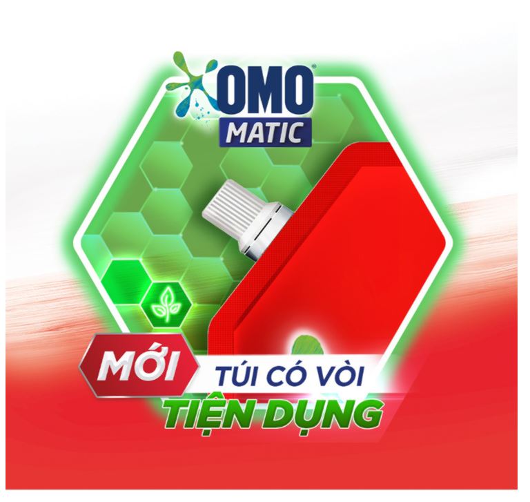 Combo 2 Túi Nước Giặt OMO Matic  2kg/2.2kg