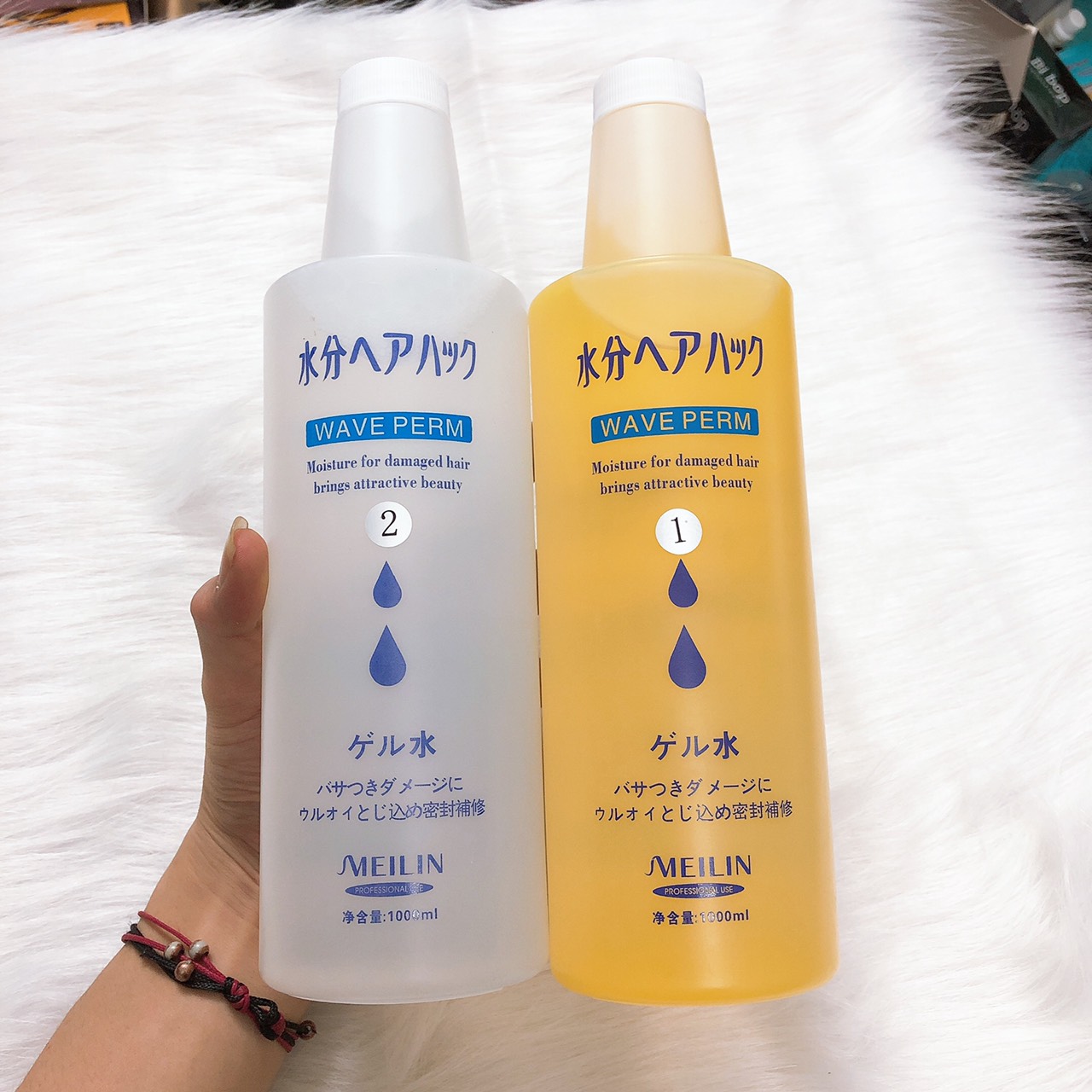Cặp Thuoc Uon Xoăn Lạnh Cao Cấp 1000mlx 2chai
