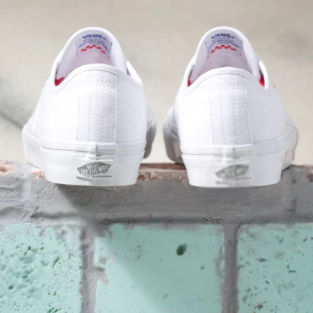 [GIÀY CHÍNH HÃNG] Vans Authentic Pro All White Skateboard