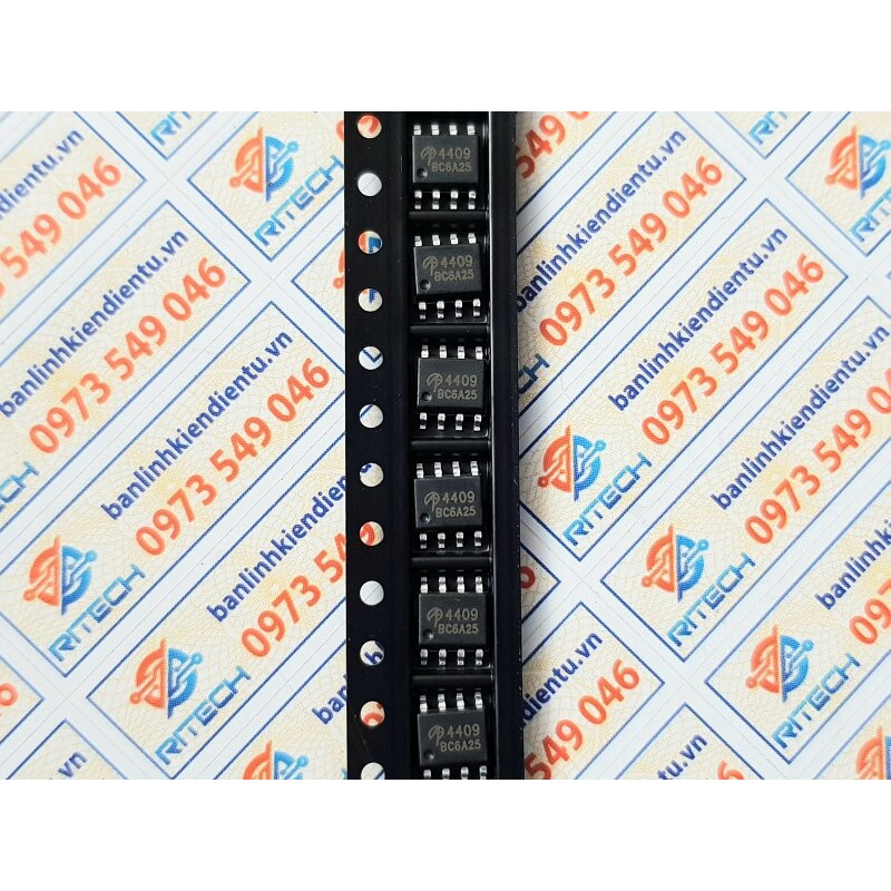Ao4409 4409 sop8 p mosfet 15a 30v 7.5mω