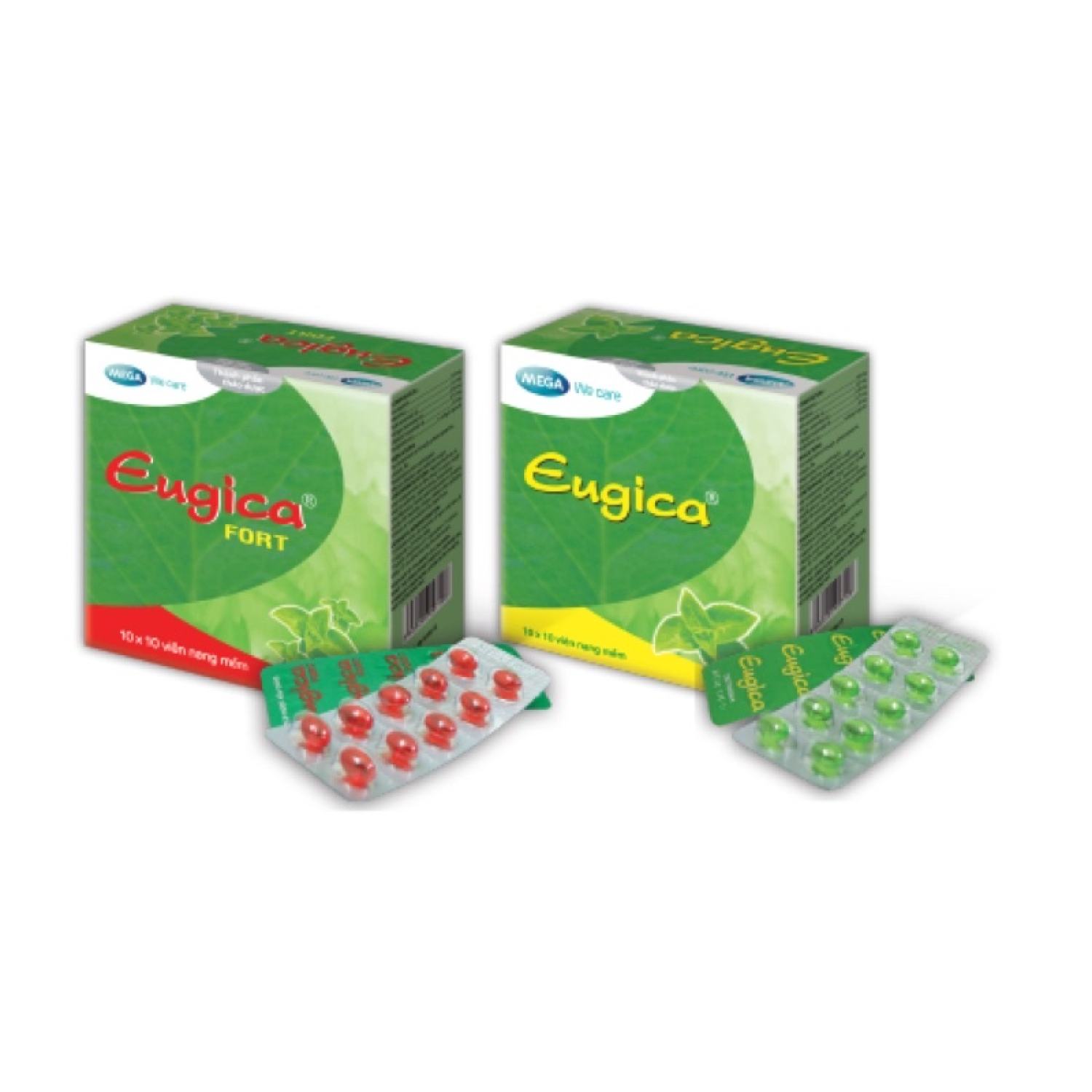 Thảo dượᴄ Eugica giảm ho - Vỉ 10 viên