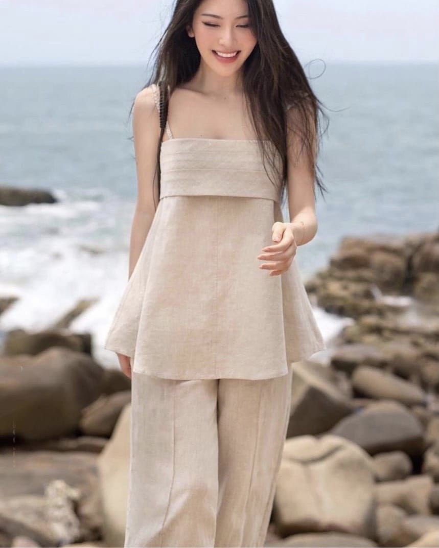 VOUCHER 15% - SET ÁO NUDE 2S DOLL + QUẦN SUÔNG