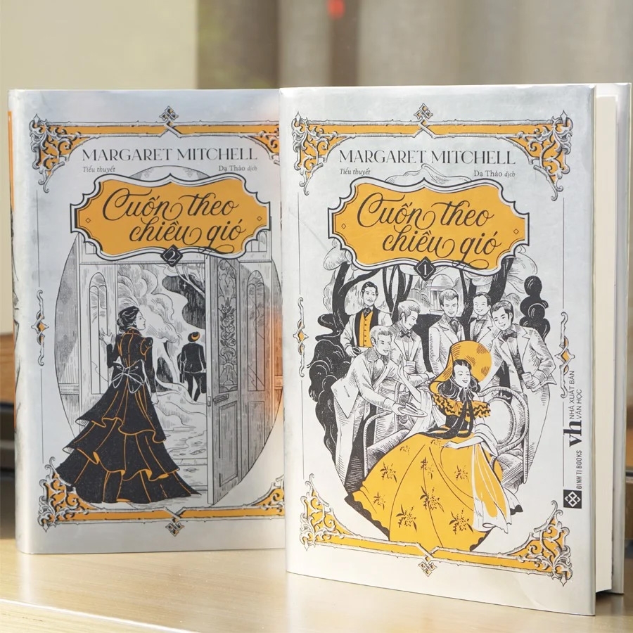 Fahasa - Boxset Cao Cấp Cuốn Theo Chiều Gió - Bản Dịch Mới (Bộ 2 Tập)
