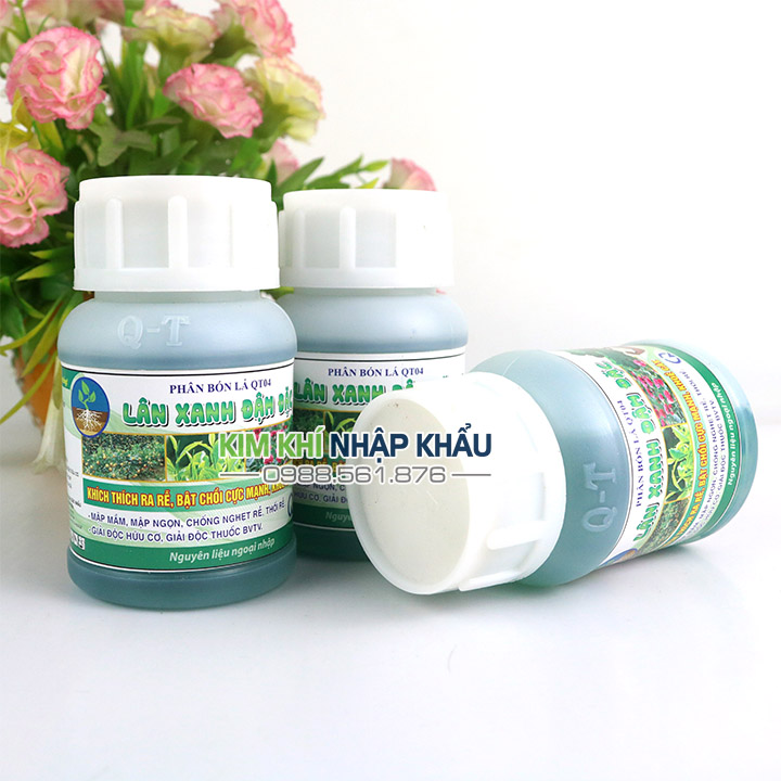 Phân bón lá QT04 lân xanh đậm đặc lọ 100ml