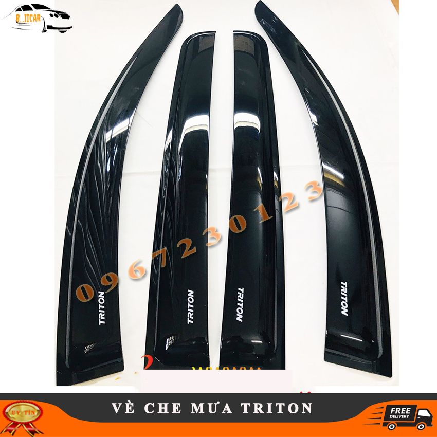 Vè che mưa đen triton Thái lan dầy