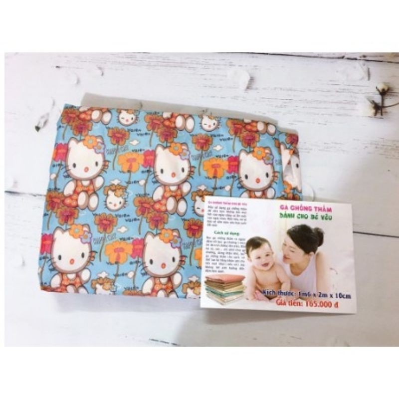 Ga chống thấm cotton hoa văn đủ kích thước