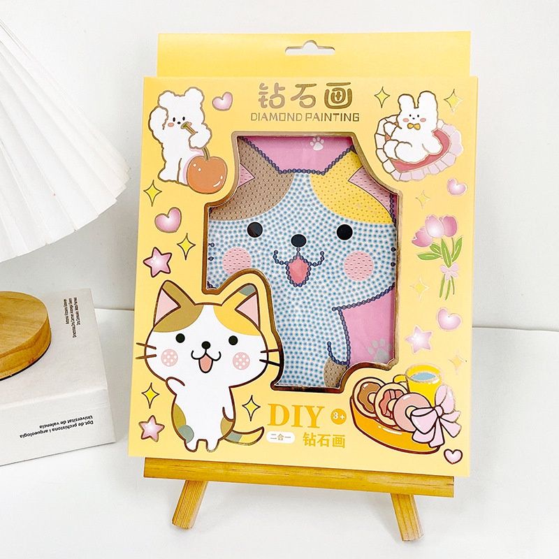Tranh đính đá công chúa size 20x20  NGỌC THỊNH