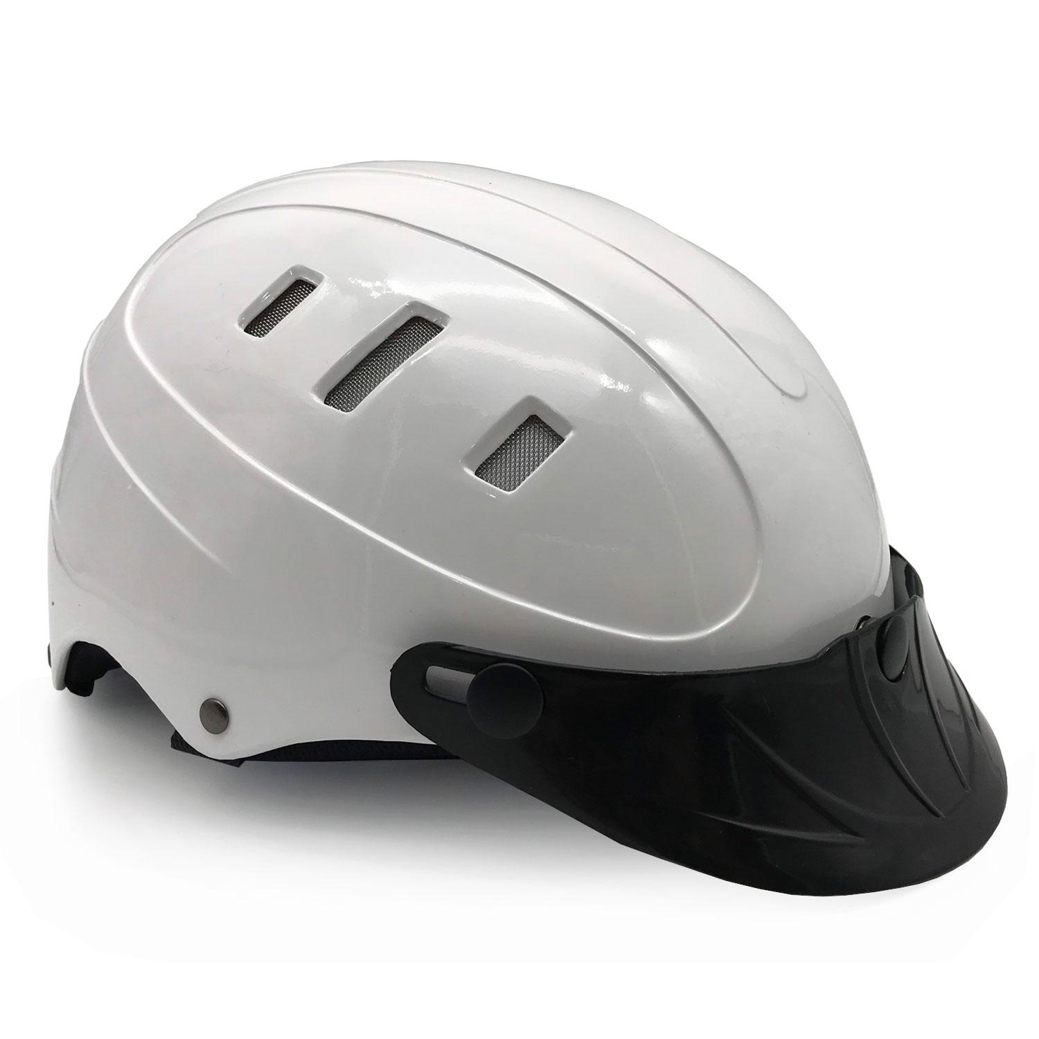 Mũ Bảo Hiểm Nửa Đầu Thời Trang Cao Cấp Protec Rosa An Toàn, Thoáng Mát - PROTEC HELMET