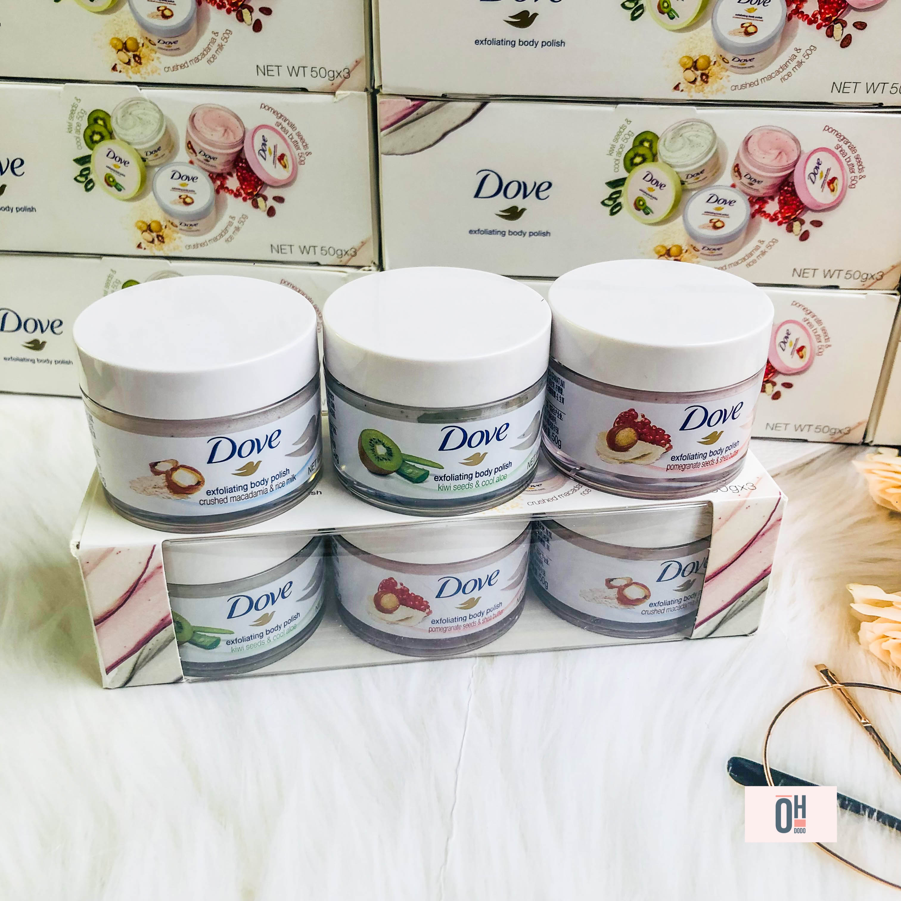 Tẩy tế bào chết Dove 50g