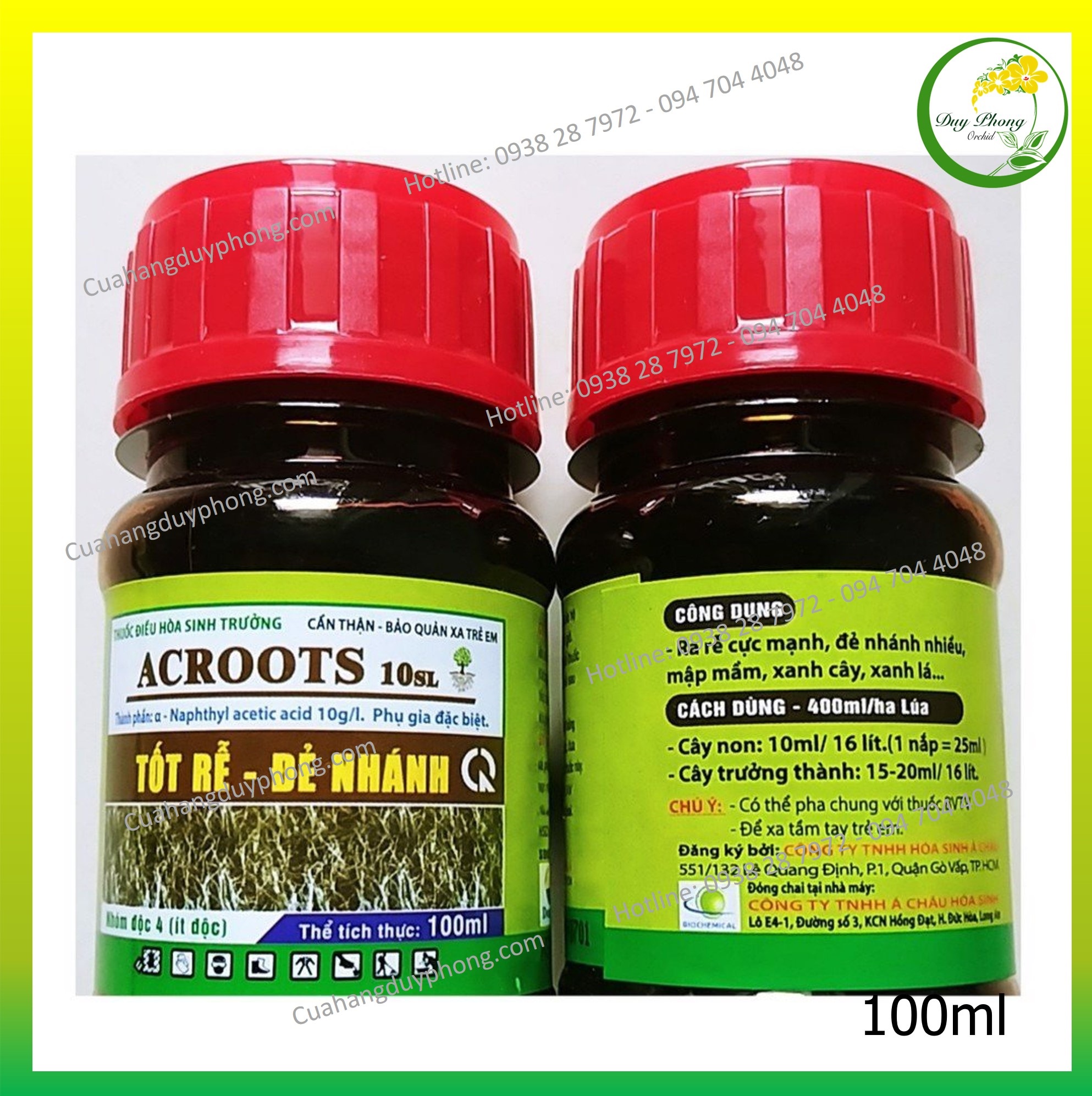 [Có Video] Acroots – 100ml | Tốt rễ đẻ nhánh