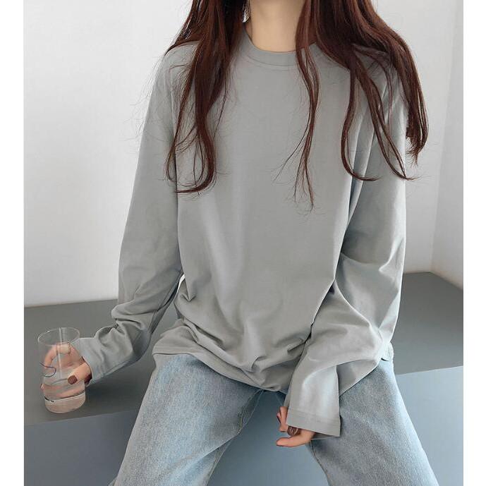[HCM]Áo Basic Thun Tay Dài