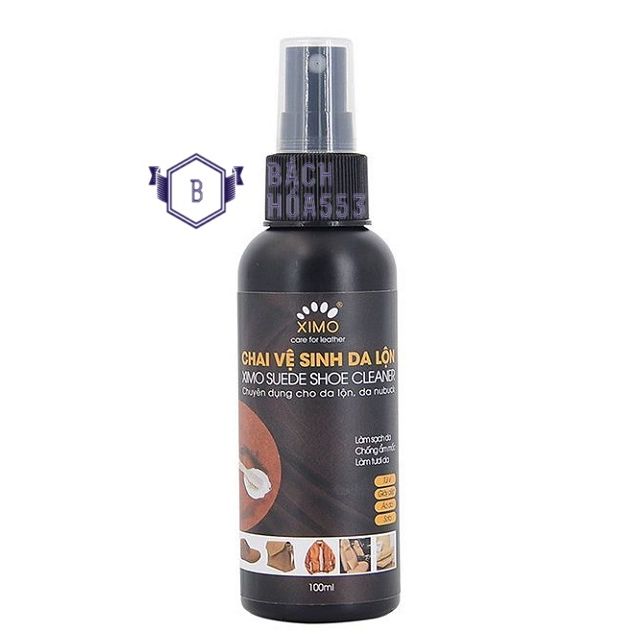 Chai vệ sinh giày da lộn ximo xi06 100ml - vệ sinh giầy da lộn - vệ sinh đồ da lộn bh962