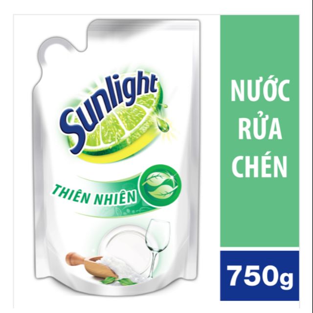 Nước rửa chén bát Sunlight Thiên Nhiên Túi 750G