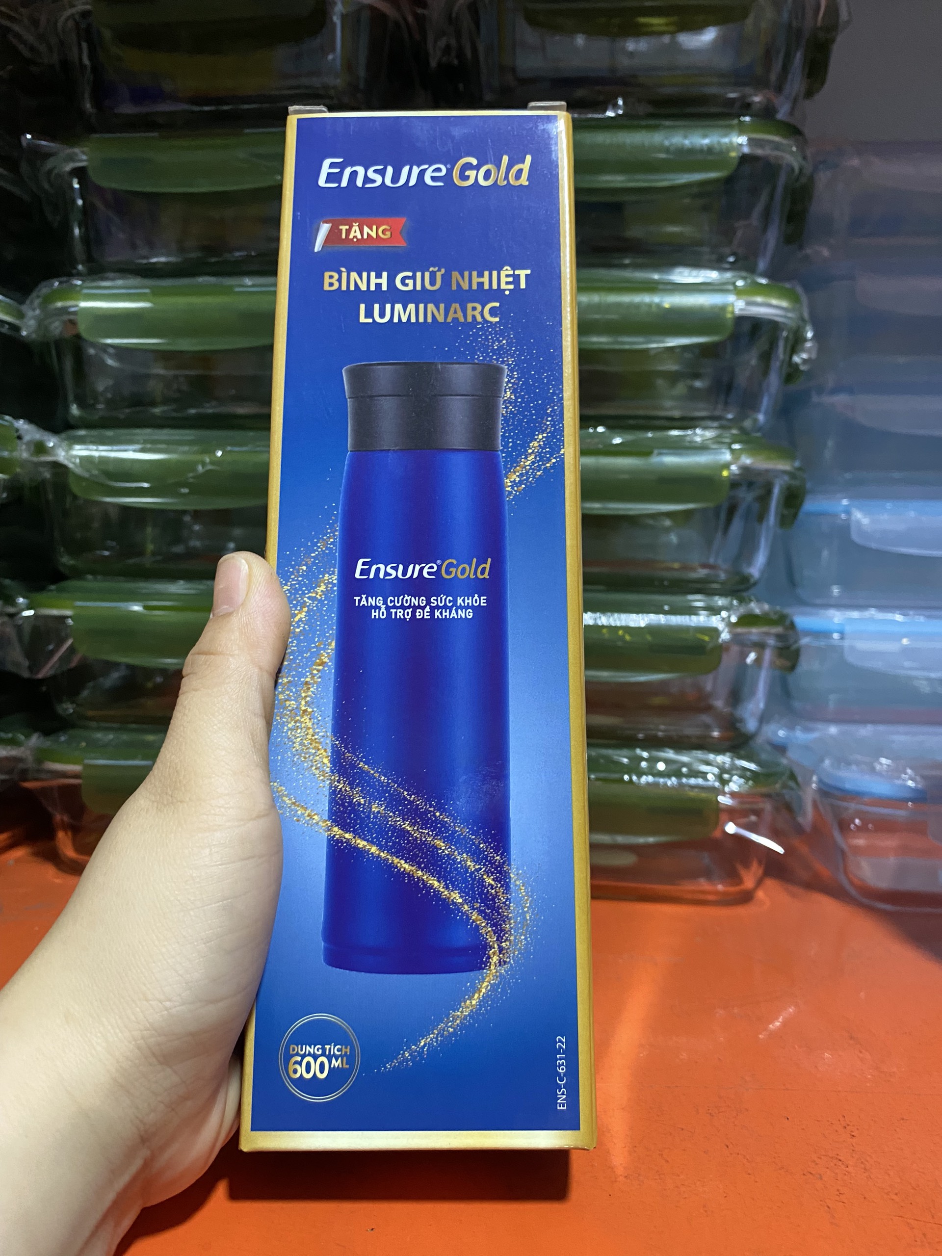 Bình giữ nhiệt Luminarc hkm Ensure 600ML