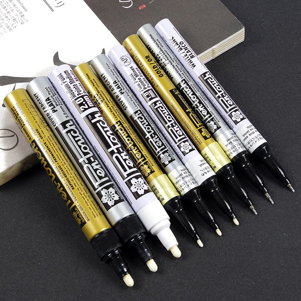 Bút sơn dầu vẽ đa chất liệu Sakura Pentouch - Medium Point 2.0mm