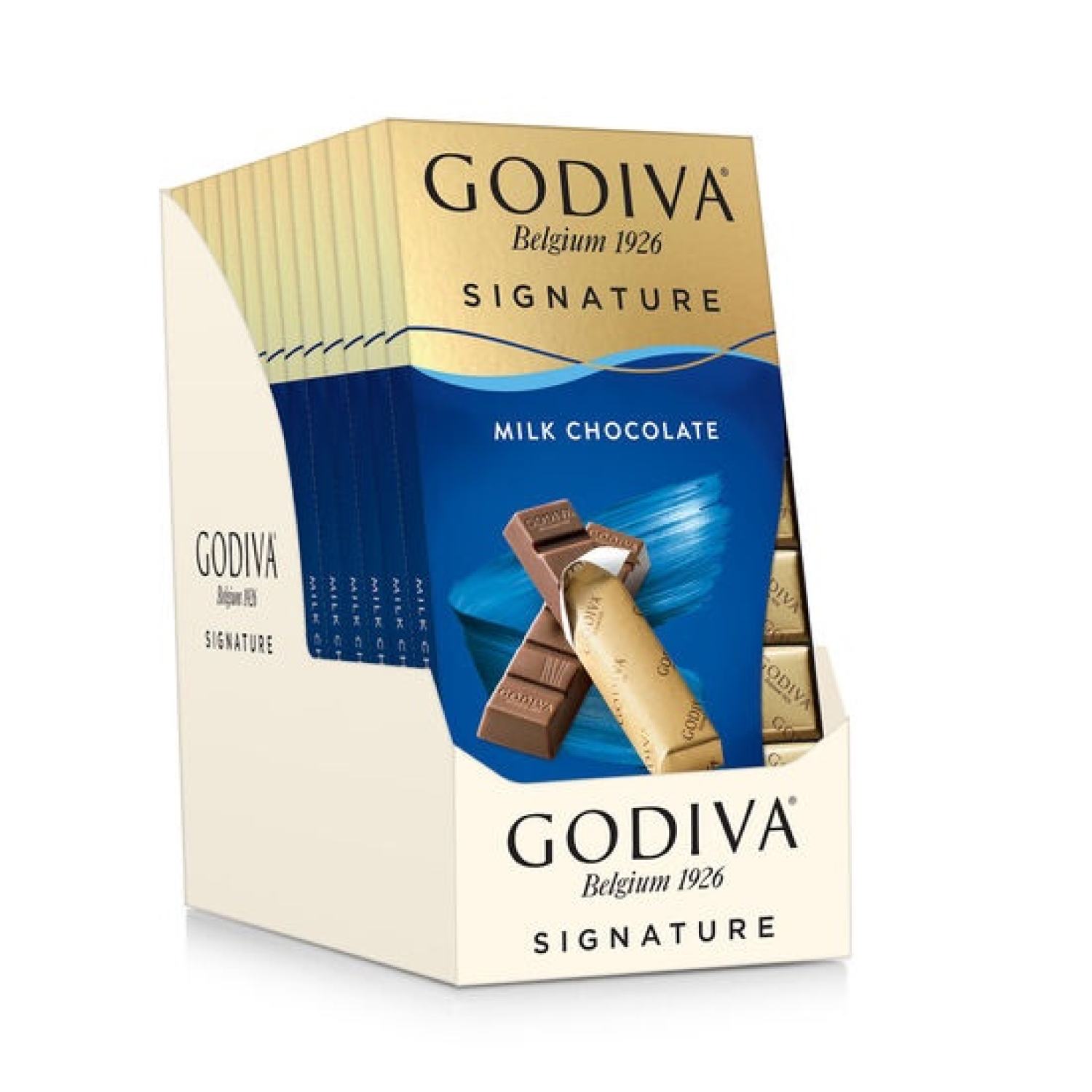 Chocolate Bars ngon hất thế giới GODIVA Signature Milk Chocolate 90g