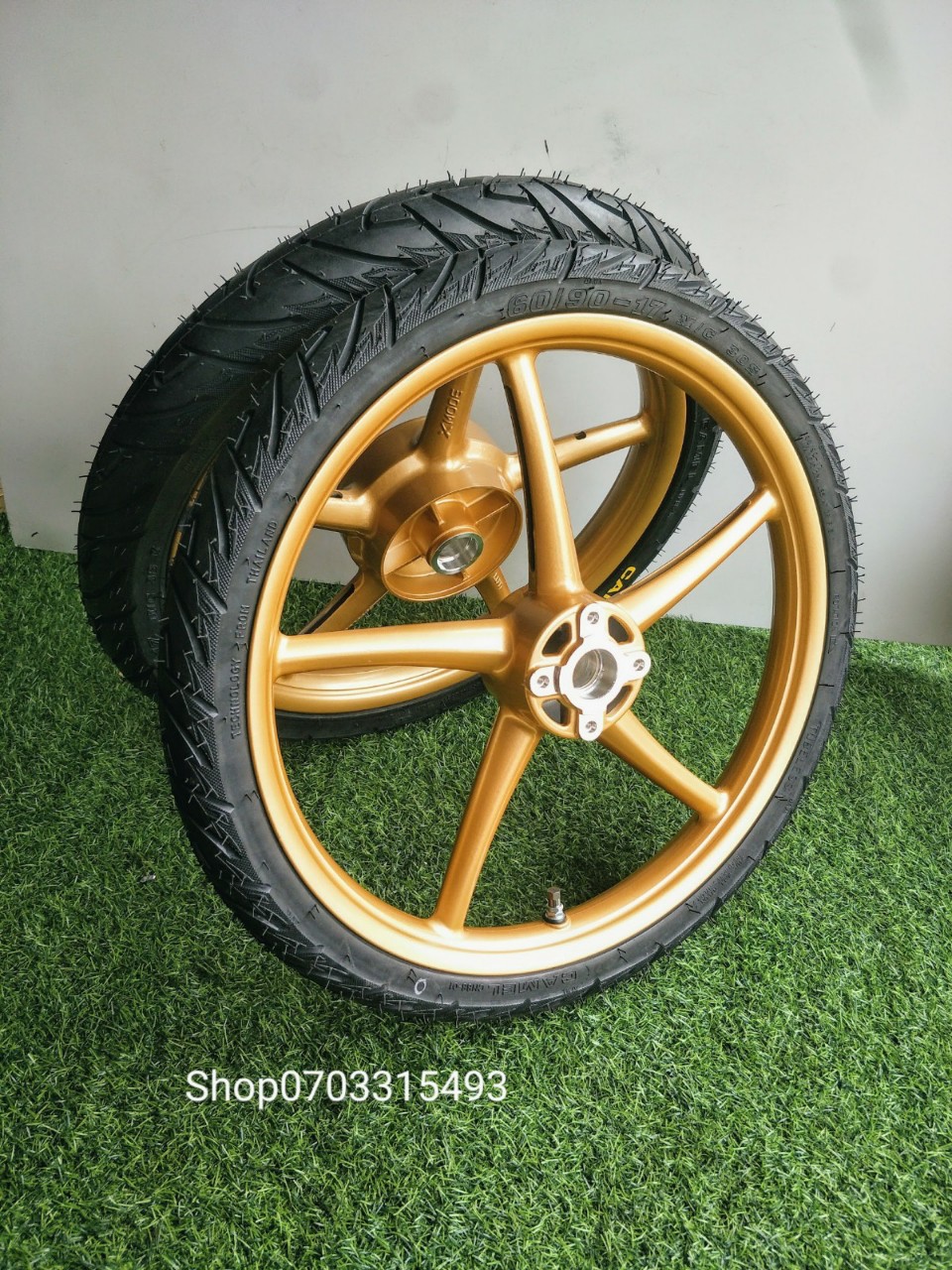 CẶP BÁNH MÂM XMOD SIRIUS .FX 1DIA. FULL VỎ CAMEI GAI KIỂU 60.70 - .