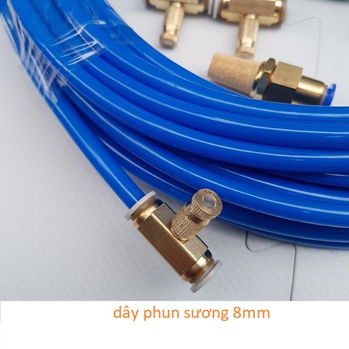 dây phun sương  8mm dùng cho phun sương , làm mát