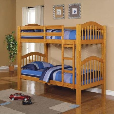 Giường Tầng Uni 1m-1m Gỗ Tự Nhiên - Có Thể Tách Thành 2 Giường Đơn - Sử Dụng Được Cho Cả Trẻ Em Và Người Lớn