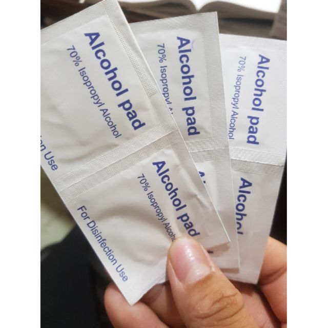 Cồn Khô Bông Tẩm Cồn Tiệt Trùng (Alcohol Pad)