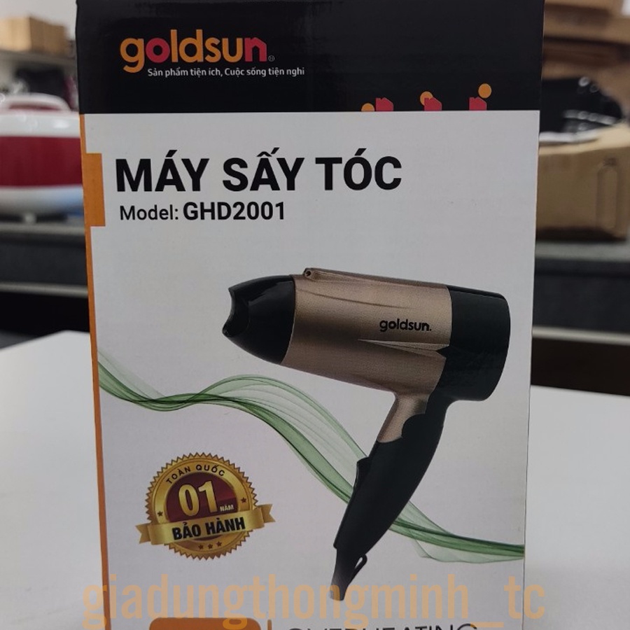 Máy Sấy Tóc Goldsun GHD2001 - Bảo Hành 12 Tháng