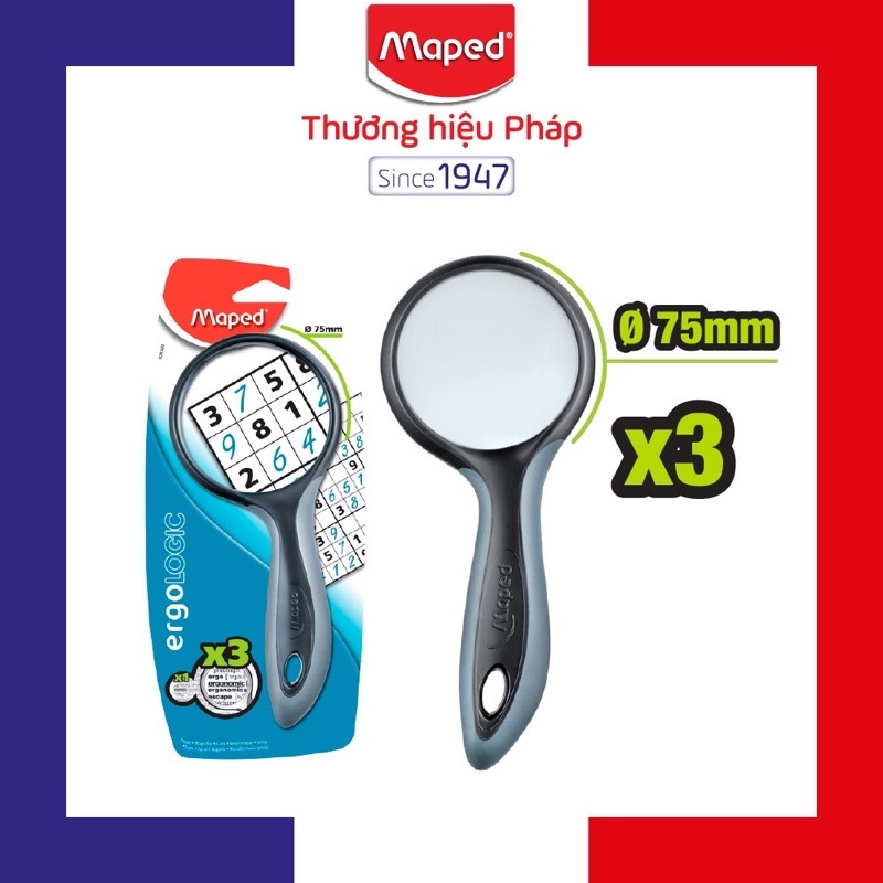 Kính lúp Maped Ergologic phi 75mm.