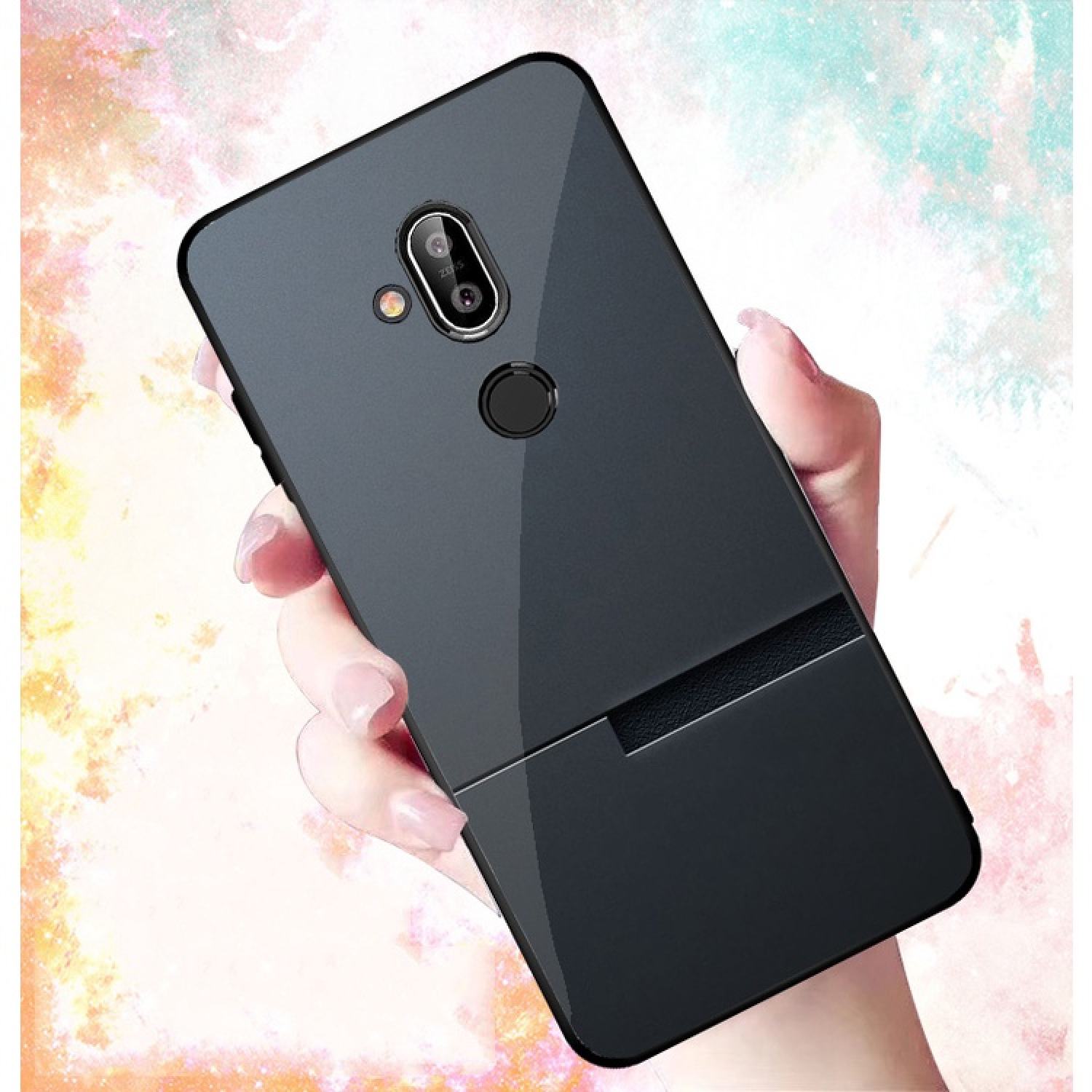Ốp Lưng KÍNH BÓNG NOKIA 8.1 PHIÊN BẢN MỚI