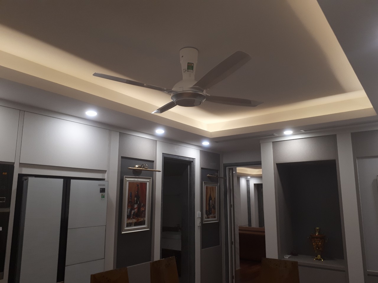 Quạt trần Panasonic F-56XPG (Đen/Trắng) [Gian hàng iuy tín]