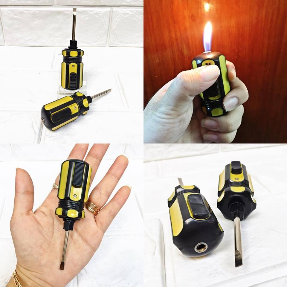 [HCM]BẬT LỬA HÌNH CÂY VÍT - (XÀI GAS)