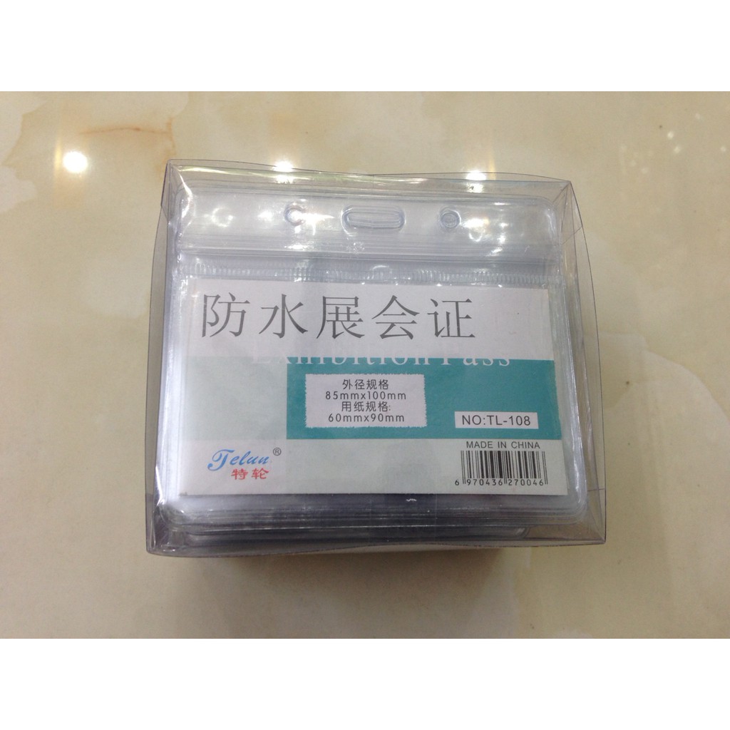 Combo 50 Bảng Tên Đeo thẻ học sinh [Kèm dây]