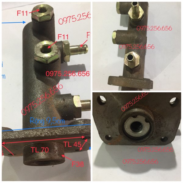 Tổng phanh dầu 1041- cửu long 3T5 phụ kiện trong xe ô tô phụ tùng ô tô phụ kiện ô tô phụ tùng Hùng Lỳ