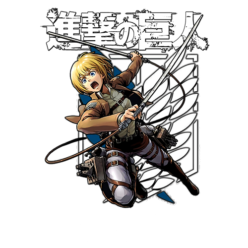 [Hình ủi, ép nhiệt] Hình ủi Attack On Titan 2 - Premium