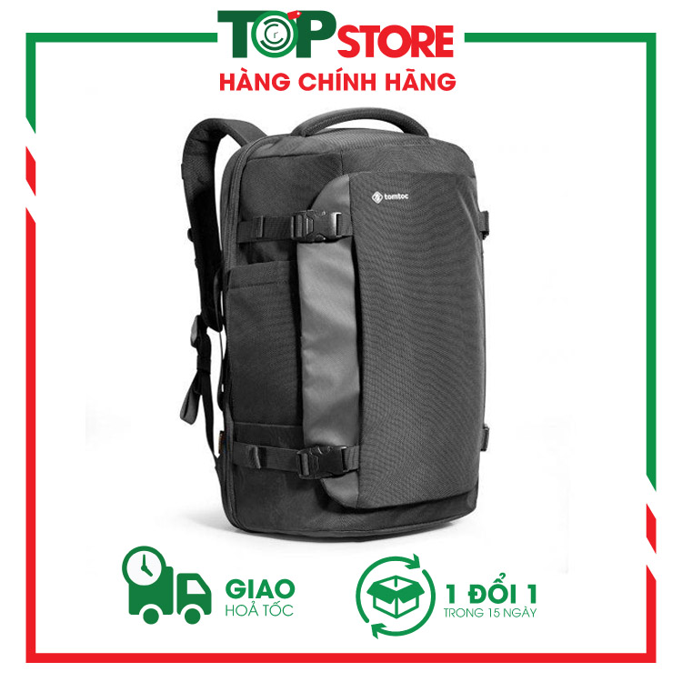 Balo Tomtoc Travel Backpack 40L (A82-F01D) - Hàng Chính Hãng - TOPSTORE