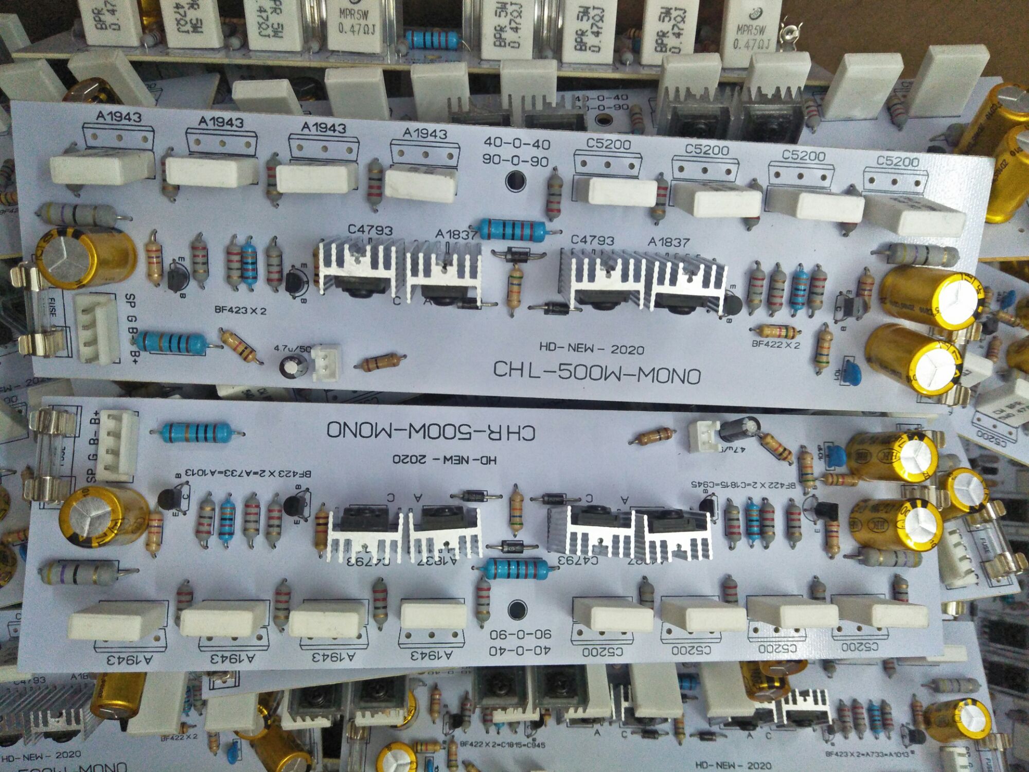 pcb 8 sò 1 kênh sợi thuỷ tinh cao cấp ( giá bán theo cặp pcb)