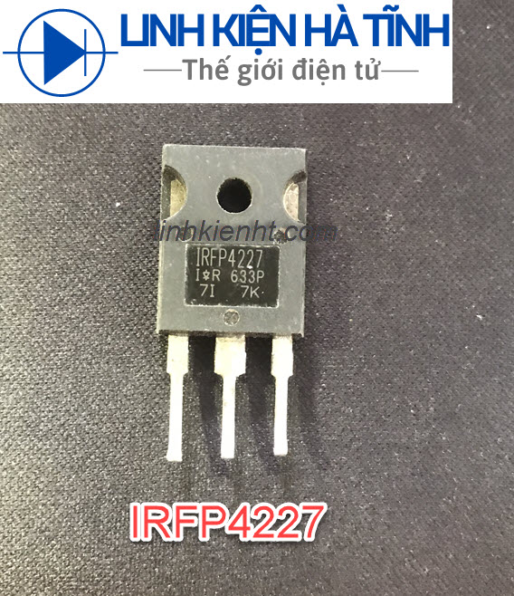 Mosfet n-ch irfp4227 4227 200v 65a to-3p tháo máy chính hãng