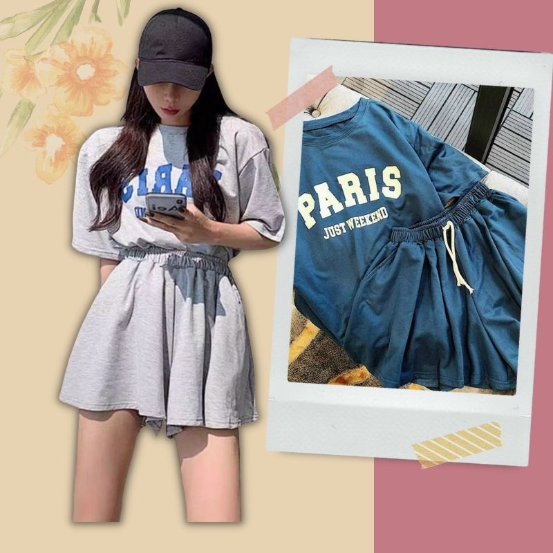 Đồ bộ paris đầy cá tính cho các chị em - mysstore -
