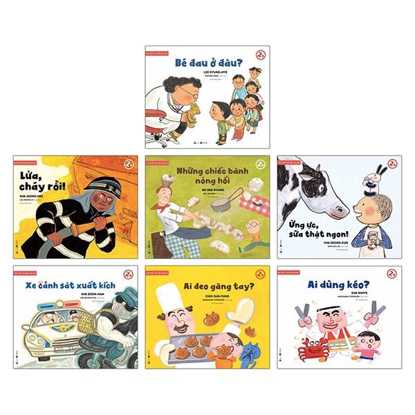 Fahasa - Bộ Sách Bé Biết Nhiều Nghề (Bộ 7 Cuốn)