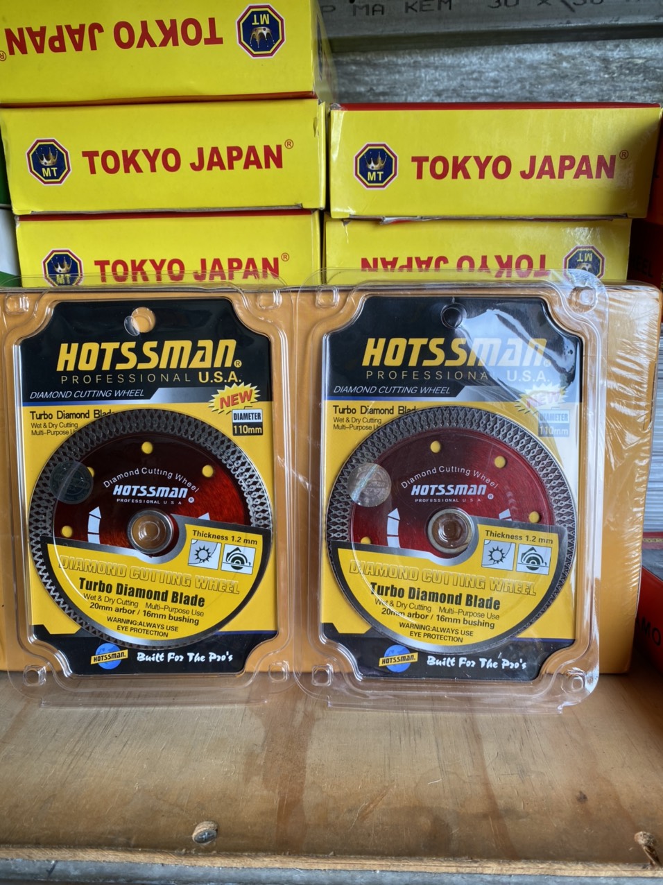 Lưỡi cắt gạch,đá đa năng Hostman 110mm