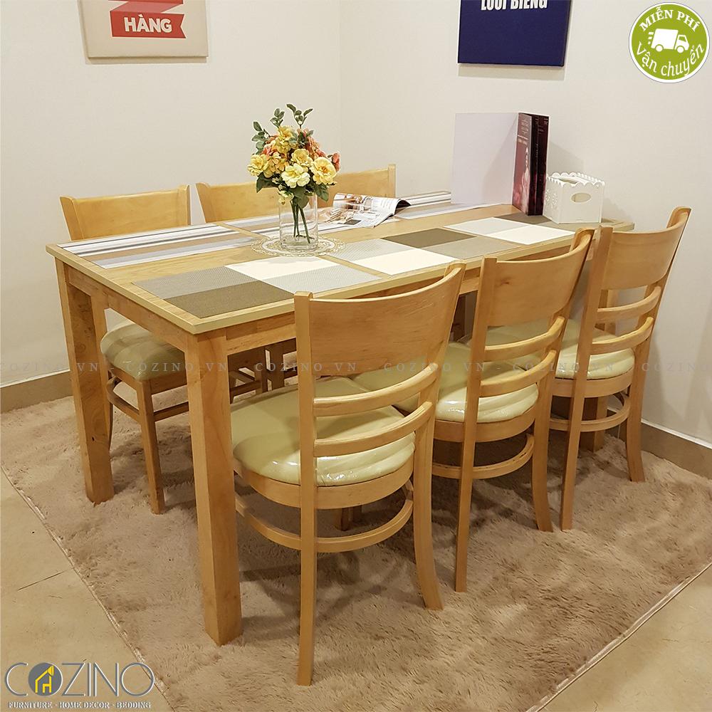 Bàn ăn Cabin nhiều màu 1m4