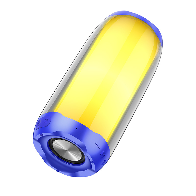 Loa hoco HC8 Bluetooth không dây phát sáng đèn  LED 360